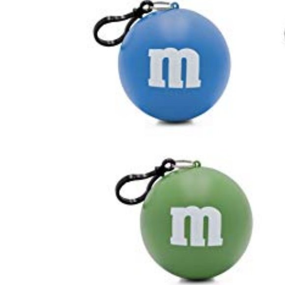 NEW M&M's Green Rain Poncho Ball  One Size - Picture 6 of 11